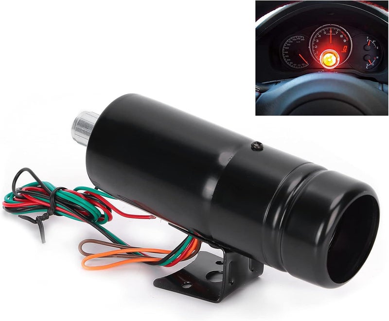 AMAKO Gauge Warning Shift Light Universal Adjustable Racing Red Indicator 1000 11000 RPM for Modified Cars Racing Vehicles ABS Metal Construction with Bolted Mounting Stand - Image 4